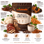 BURMA Mushroom Coffee Blend – Daily Focus Roast